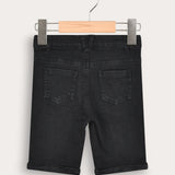 Bermuda Jeans - Black
