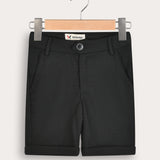 Bermuda shorts - black