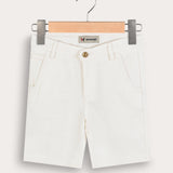 Linen Bermuda - Cream