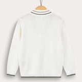 Button cardigan with pocket - olive