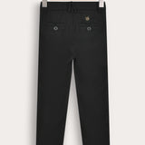 Classic long pants - black