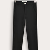 Long stretch pants - black