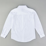 Tailored button-down shirt - white