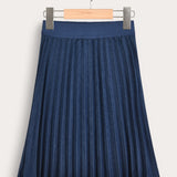 Accordion skirt - jeans