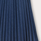 Accordion skirt - jeans