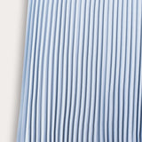 Satin midi skirt - light blue