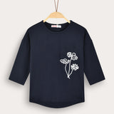 Model shirt with pocket - Navy 