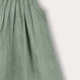 Denim sarafan - green