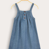 Denim sarafan - blue