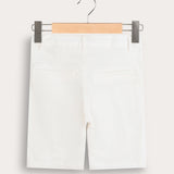 Pocket button pants - beige
