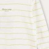 Striped Rivet Shirt - Lime