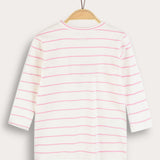 Striped Rivet Shirt - Pink
