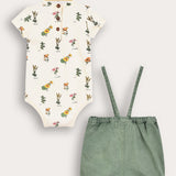 Set: Printed shirt + jeans - no color