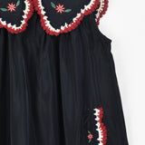 Sailor collar pinafore - navy