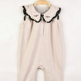 Salt collar overall - beige