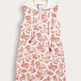 Provence print hooded sarafan - Hamra