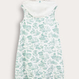 Provence Print Hooded Sundress - Mint