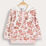 Provence print hoodie - Hamra