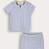 Baby Knit Set - Light Blue