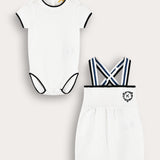 Bodysuit and jumpsuit set - black