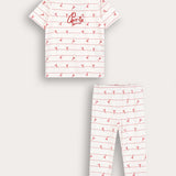 Paris K.A. Pajamas - Red