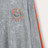 Long Sleeve Cotton Pajamas - Gray