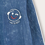 Long Sleeve Pajama Set - Blue