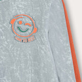 Long Sleeve Pajama Set - Gray