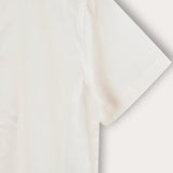 Double-breasted linen shirt - beige