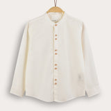 Double S.A. Linen Shirt - Beige
