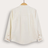 Double S.A. Linen Shirt - Beige