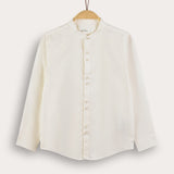 Double S.A. Linen Shirt - Beige