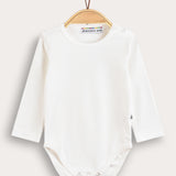 Long Sleeve Bodysuit Trio - Cream