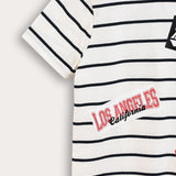 Baby Reeve Striped Shirt - Red