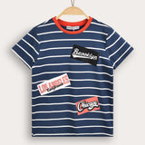 Baby Reeve Striped Shirt - Blue