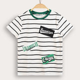 Baby Reeve Striped Shirt - Green