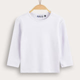 Basic Rib Shirt - White