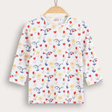 Floral Rivet Shirt - White 