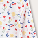 Floral Rivet Shirt - White 