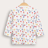 Floral Rivet Shirt - White 