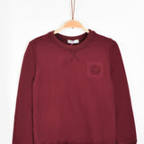 Potter shirt with emblem - burgundy