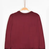 Potter shirt with emblem - burgundy