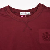 Potter shirt with emblem - burgundy