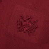 Potter shirt with emblem - burgundy