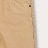 Short fabric pants - beige