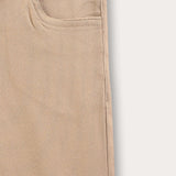 Long fabric pants - beige