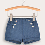 Baby Shorts - Navy