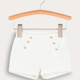 Baby Shorts - White