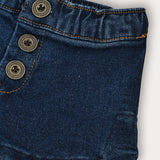 Denim Shorts - Navy