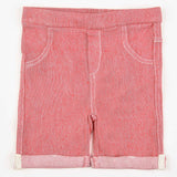 Easy Jeans Shorts - Red